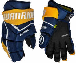 Warrior Alpha LX2 Max Junior Hockey Gloves -Warrior lx2p853bk war 01 i 1 8b928ca8 acd6 4094 9efe 4005376586e1