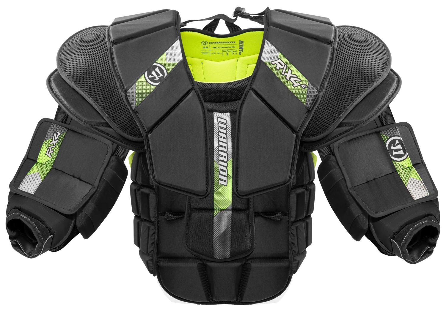 Warrior Ritual X4 E Senior Goalie Chest Protector 1 Warrior Ritual X4 E Senior Goalie Chest Protector