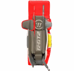 Warrior Ritual GT2 Intermediate Goalie Pads (w/ Knee Pads) -Warrior warrior ritual gt2 intermediate goalie pads back