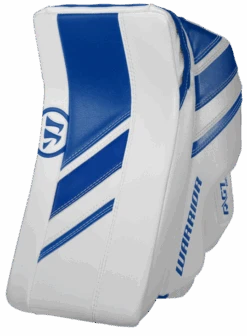 Warrior Ritual GT2 Pro Senior Goalie Blocker -Warrior warrior ritual gt2 pro goalie blocker white blue